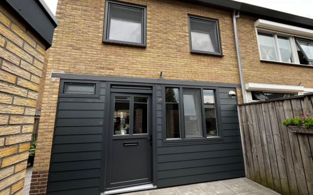 Woningrenovatie met compleet nieuwe uitstraling