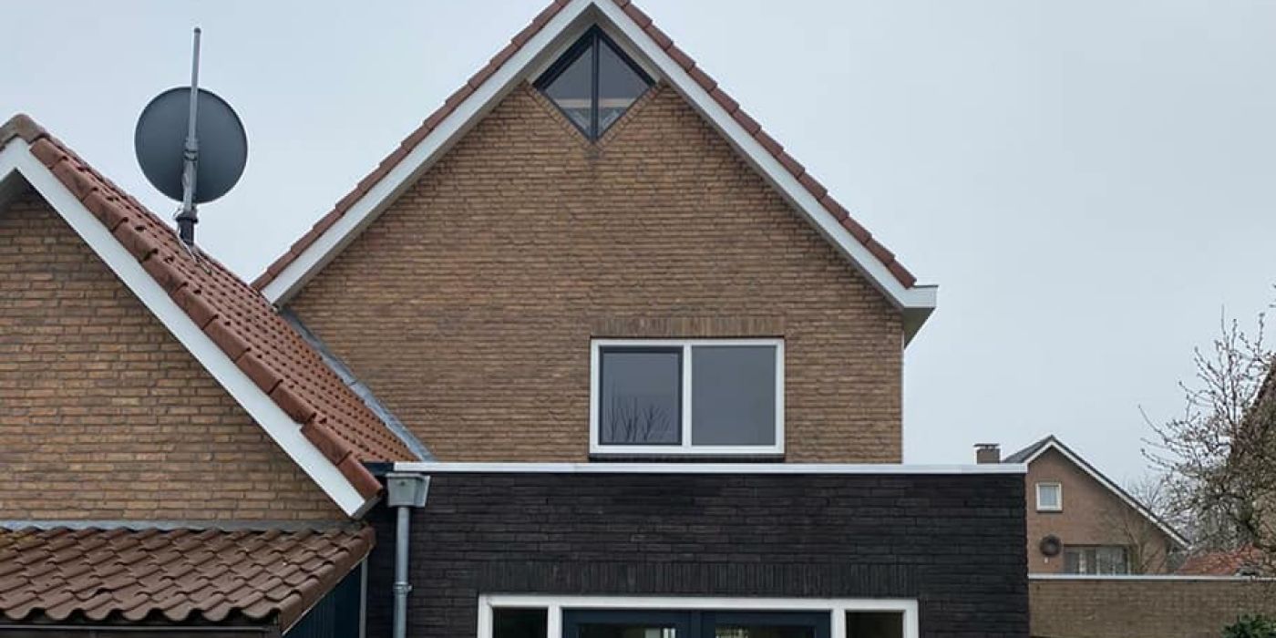 Totale woningrenovatie met kunststof kozijnen in Ootmarsum