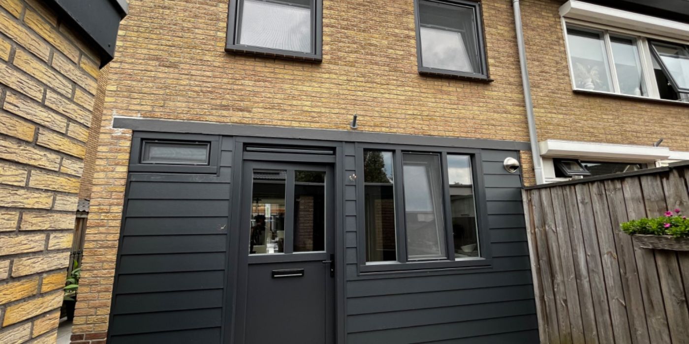 Woningrenovatie met compleet nieuwe uitstraling