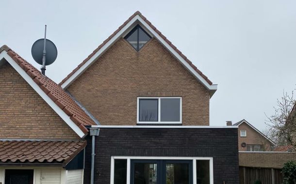 Totale woningrenovatie met kunststof kozijnen in Ootmarsum